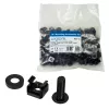 Schroevenset LOGILINK AC116 — 50 zwarte schroeven voor rack-accessoires