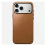 Handyhoesje Nomad Modern Leather Case Cover voor iPhone 17 Pro Max, 17,5 cm (6,9 inch), tan, leer + PC/TPU