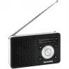 TechniSat DigitRadio 1 A 0100/4997 digitale radio, DAB+/FM, RDS, 40 zendergeheugens, ASA-waarschuwingsfunctie, zwart/zilver