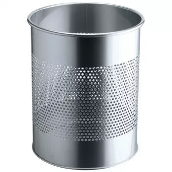 Durable 3310-23 polyester staal zilver diameter 26 cm hoogte 315 mm