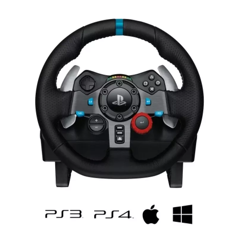 Logitech Driving Force G29 - stuur- en pedaalset - bedraad - voor Sony PlayStation 3, Sony PlayStation 4