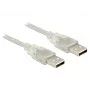 USB-kabel DeLOCK 83889 USB 2.0 2 m transparant