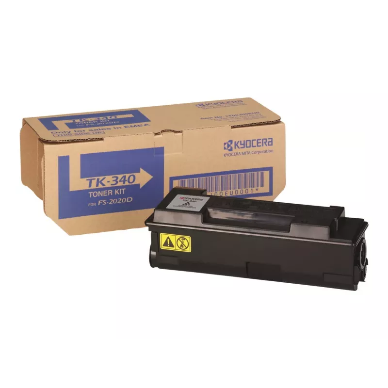 Kyocera TK-340 tonercartridge (1T02J00EUC), zwart, 12000 pagina's