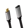 LogiLink USB-kabel USB 3.2 Gen 2 CUA0105 0,5 m USB-C zwart grijs