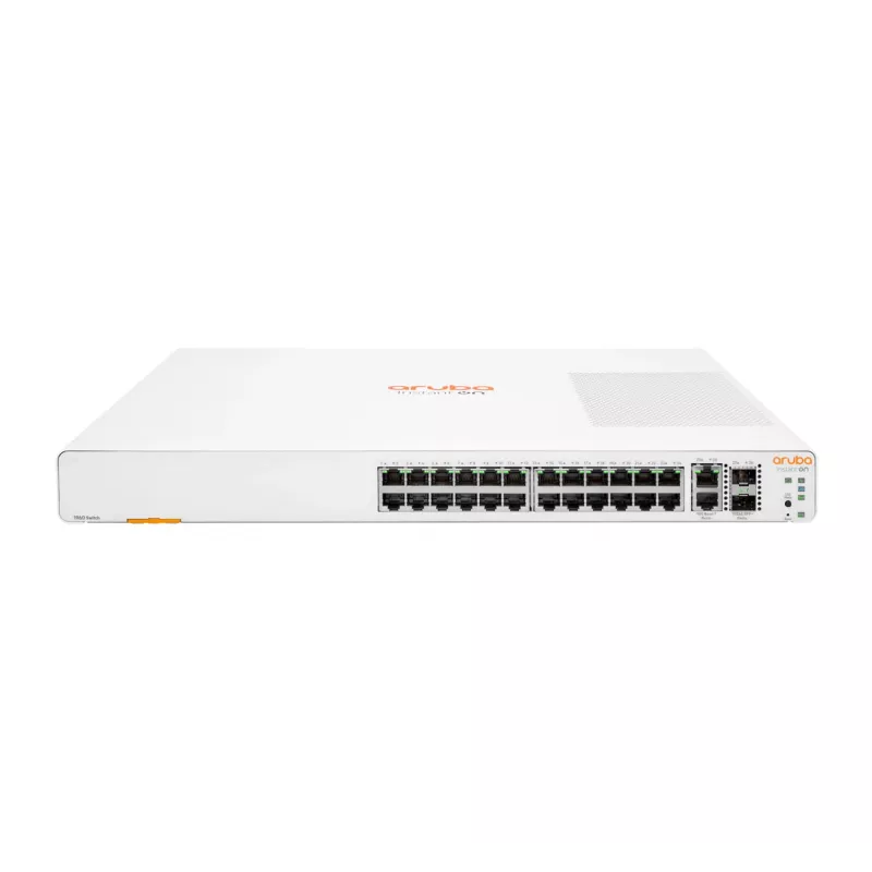 HPE Networking Instant On 1960 24G 2XF switch Europa (JL806A#ABB) - (opvolger van de HPE 1950 24G 2SFP+ 2XGT switch (JG960A#ABB))