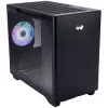InWin A3 Mini-Tower gehard glas – zwart