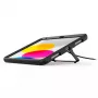 Compulocks iPad 10,2 Secured Kickstand - bumper voor tablet - standaard - metaal, rubber - zwart - voor Apple 10,9-inch iPad (102KS01KL)