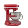 KitchenAid 5KSM60SPXEER keukenmachine 375 W grijs, rood, roestvrij staal