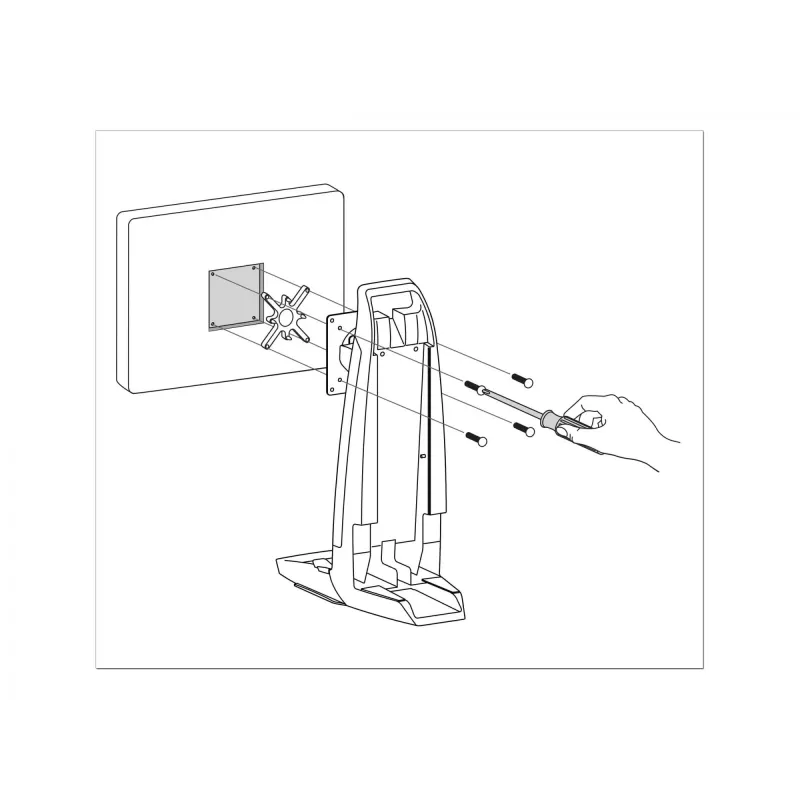 Ergotron montagecomponent (afstandhouder)