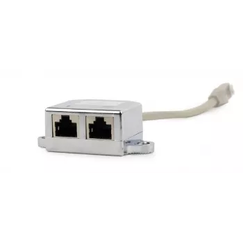 Gembird NCA-SP-02 netwerksplitter wit