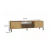 RTV KAMARO 160 slank/GŁ ARTISAN OAK