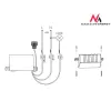 Maclean MCE34 externe schemerschakelaar, 2000 W
