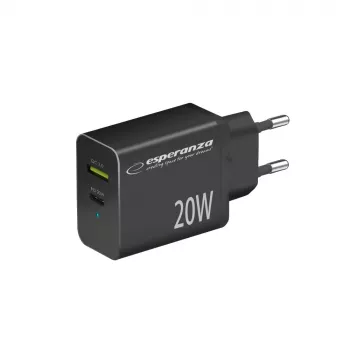 Esperanza EZC105K voeding 20W zwart