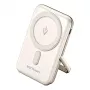 Powerbank Vention 10000mAh magnetisch draadloos 20W — 10000 mAh, 3 A uitgang, USB-C, wit