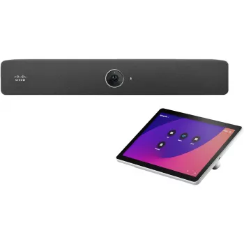 Carbon Cisco Webex Room Bar met tafelstandaard Navigator