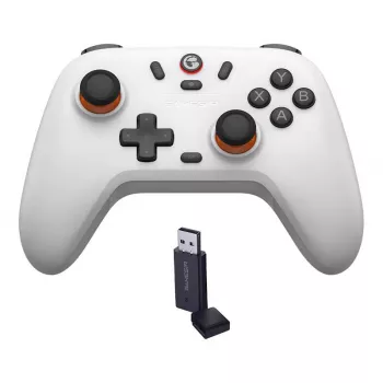 Draadloze gaming-controller GameSir T4n Lite wit Bluetooth-compatibel, draadloos, oplaadbaar