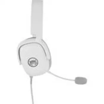Headset QPAD GAMIAC HS71 bedrade hoofdband-headset USB Type-C, omsluitend, 20–20000 Hz, 2,2 m kabel, wit