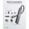 Goobay Slim 4-poorts USB-hub, USB-C™ naar USB-C™/USB-A, USB 3.2 (74459)