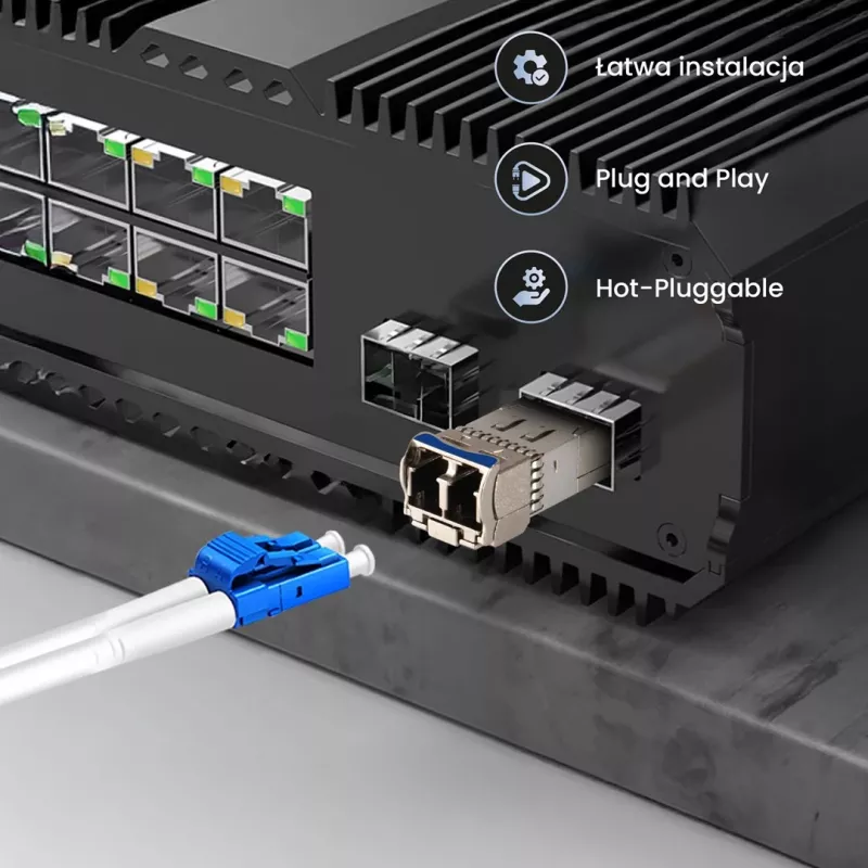 Extralink SFP28 25G 2-pack | SFP28-module | 25Gbit/s, LC/UPC duplex, 1310nm, 10km, singlemode, DOM netwerk-transceivermodule