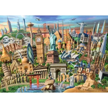 Puzzel Wereldwonderen (1000 stukjes)