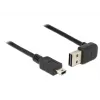 USB-kabel DeLOCK 1 m USB 2.0-A naar Mini-USB B zwart