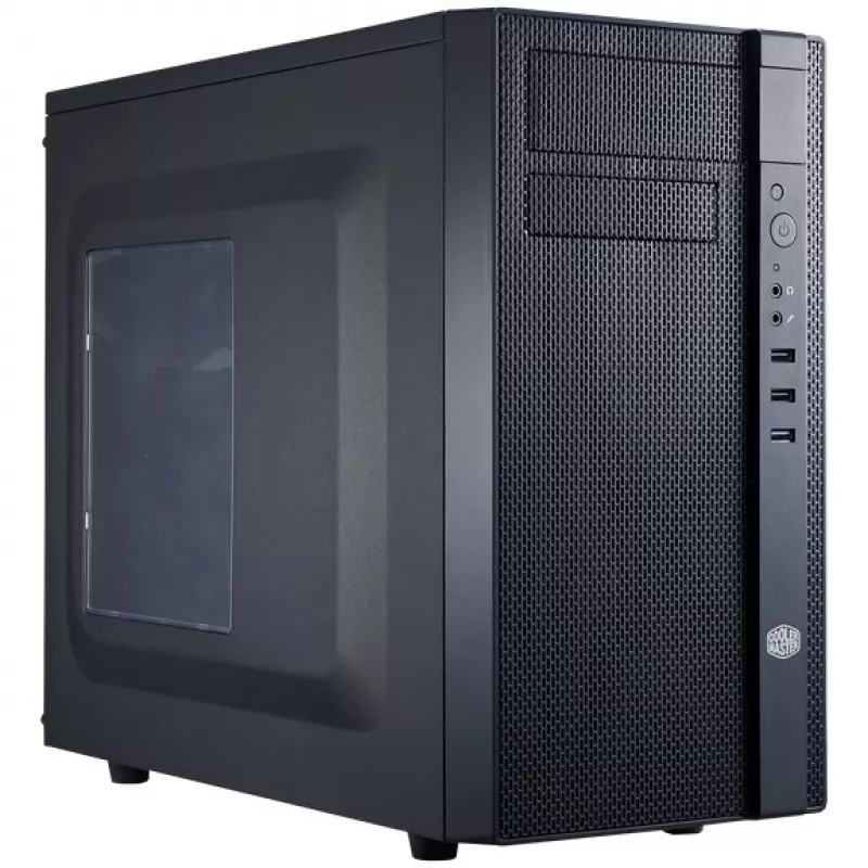 Cooler Master N200 - tower - Mini ITX / Micro ATX - zonder voeding (ATX / PS/2)