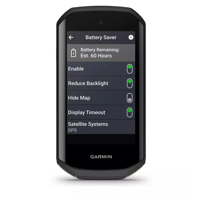 GPS-fietscomputer GARMIN Edge 1050, 3,5-inch display, zwart