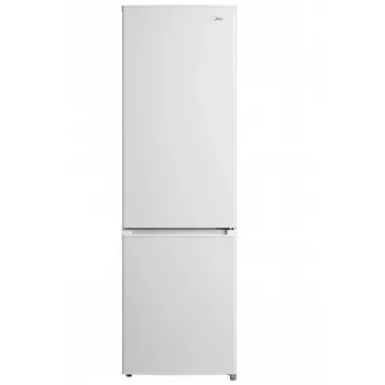 Vrijstaande combi-koelkast Midea MDRB380FGE01A, 270 L, No Frost, 180 cm, 41 dB, energie-efficiëntieklasse E, wit