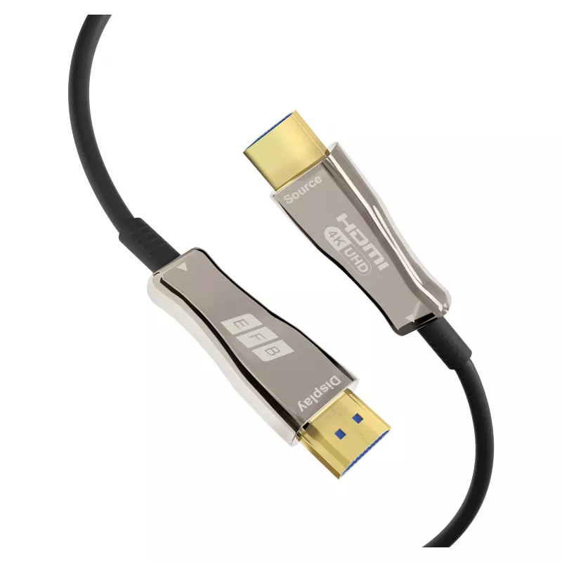 EFB Elektronik HDMI glasvezelkabel AOC Active 4K60Hz zwart - Digitaal/Display/Video - 50 m (HDMI-20-00010)