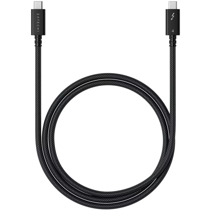 Satechi ST-YTB100K Thunderbolt-kabel 1 m 40 Gbit/s zwart