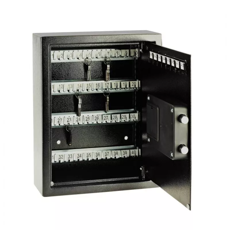 Wandgemonteerde sleutelkluis Yale YKB/365/DB1 met combinatieslot voor veilige sleutelopslag