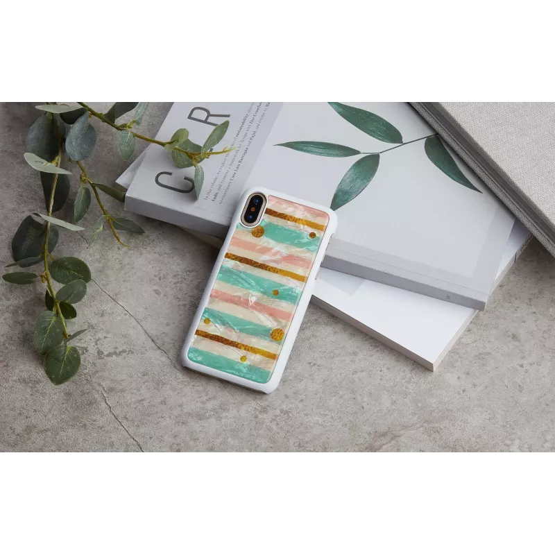 iKins Pop Mint hoesje voor iPhone XS/X, wit