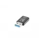 Lanberg NC-1200-WI AC1200 dualband USB 3.0-wifi-adapter, 2 interne antennes, zwart