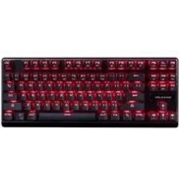 Bedrade gamingtoetsenbord MODECOM VOLCANO LANPARTY — USB, Engels layout, zwart