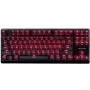 Bedrade gamingtoetsenbord MODECOM VOLCANO LANPARTY — USB, Engels layout, zwart