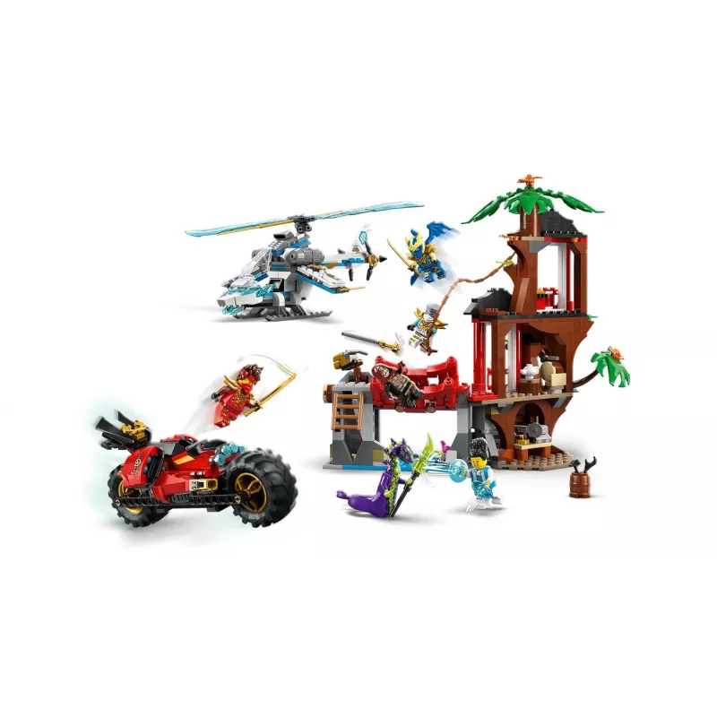 LEGO NINJAGO 71857 Ninja-voertuig-boomhut-slag