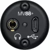 Shure MV88+ VIDEO KIT zwart tafelmicrofoon