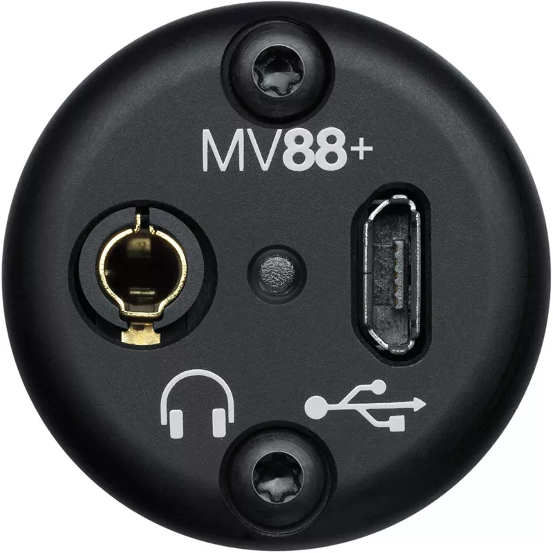 Shure MV88+ VIDEO KIT zwart tafelmicrofoon