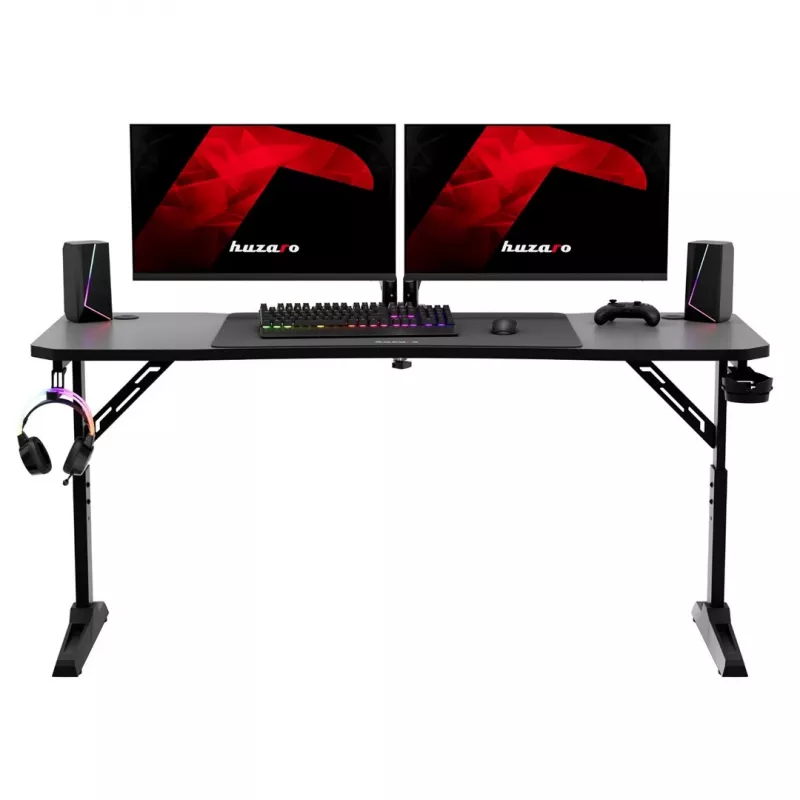 Huzaro Hero 4.6 zwart gamingbureau