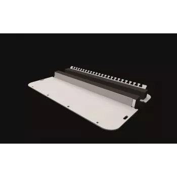Rackplaat Rittal SZ 2567.450 staal lichtgrijs