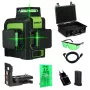 Lasernivelleerapparaat Dedra MC0904 groen — 30 m bereik, groene straal, compact ontwerp