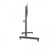 Monitorwagen EDBAK TR19 voor beeldschermen tot 130 kg, blad 1000×600 mm
