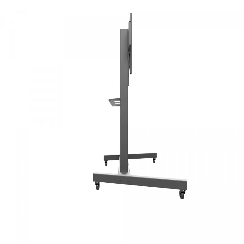Monitorwagen EDBAK TR19 voor beeldschermen tot 130 kg, blad 1000×600 mm