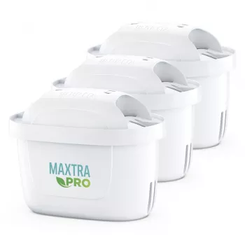 Waterfilterpatroon BRITA Maxtra+ Pure Performance, technopolymeer, 150 L capaciteit, 3 stuks