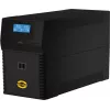 Uninterruptible power supply ORVALDI ID2K0CH line-interactive 2 kVA / 1200 W, 24 V, 9 Ah accu's, LCD, USB, compact zwart