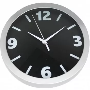 NXT klok 13800 Small Numbers, Ø30 cm, wand, zwart