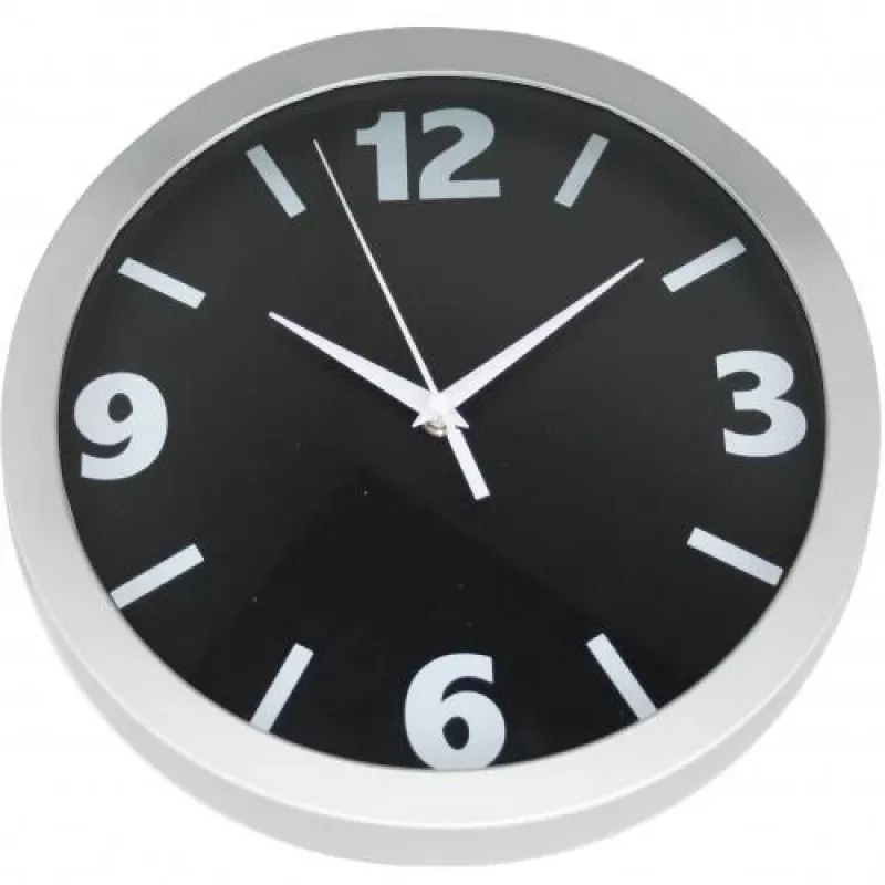 NXT klok 13800 Small Numbers, Ø30 cm, wand, zwart