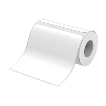 Thermolabels NIIMBOT T100×100-75 (wit) – 100×100 mm, rol met 75 etiketten