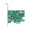 DeLOCK PCI Express x1-kaart USB Type-C PD 30W 2x USB Type-A 5Gbps