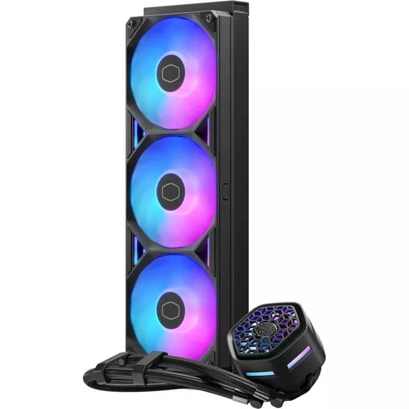 360mm AIO-vloeistofkoeler Cooler Master MasterLiquid 360 Atmos II VRM Fan MLX-D36M-A25SZ-V1 met RGB